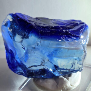 *Extremely Rare* Gem Banded Angel Aura Lady Nellie/Angel Aura Ice/Sapphire/Tanzanite/Pastel Ice Monatomic Andara Crystal 58.4 g.