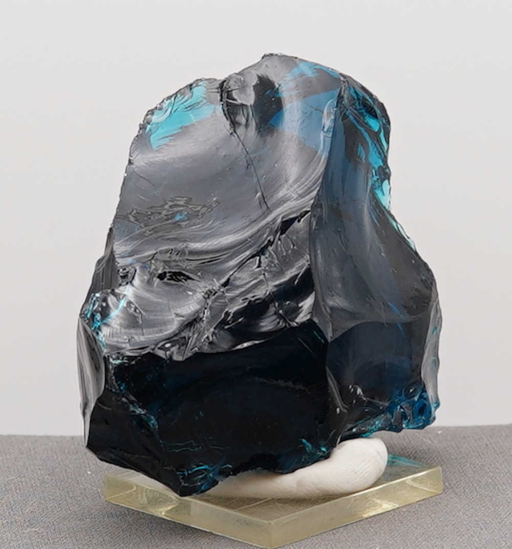 Rare Gem Elestial Starlight Sapphire "Heart" with bubbles Monatomic Andara Crystal 174.6 g. - Image 11
