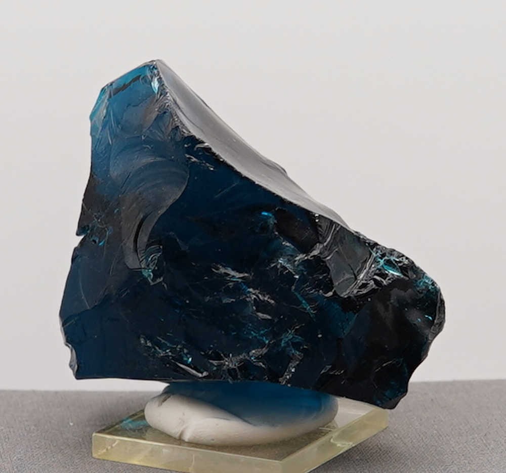 Rare Gem Elestial Starlight Sapphire "Heart" with bubbles Monatomic Andara Crystal 174.6 g. - Image 12