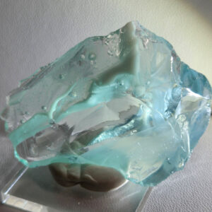 *Clearance Sale 30% Off!* Rare Gem Bicolor Angel Aura Bleu Topaz/Pastel Ice Monatomic Andara Crystal 31.9 g.