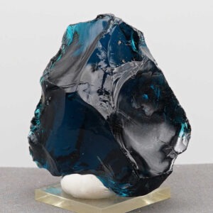 Rare Gem Elestial Starlight Sapphire "Heart" with bubbles Monatomic Andara Crystal 174.6 g.
