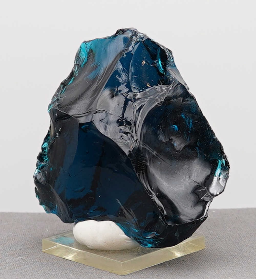 Rare Gem Elestial Starlight Sapphire "Heart" with bubbles Monatomic Andara Crystal 174.6 g. - Image 3