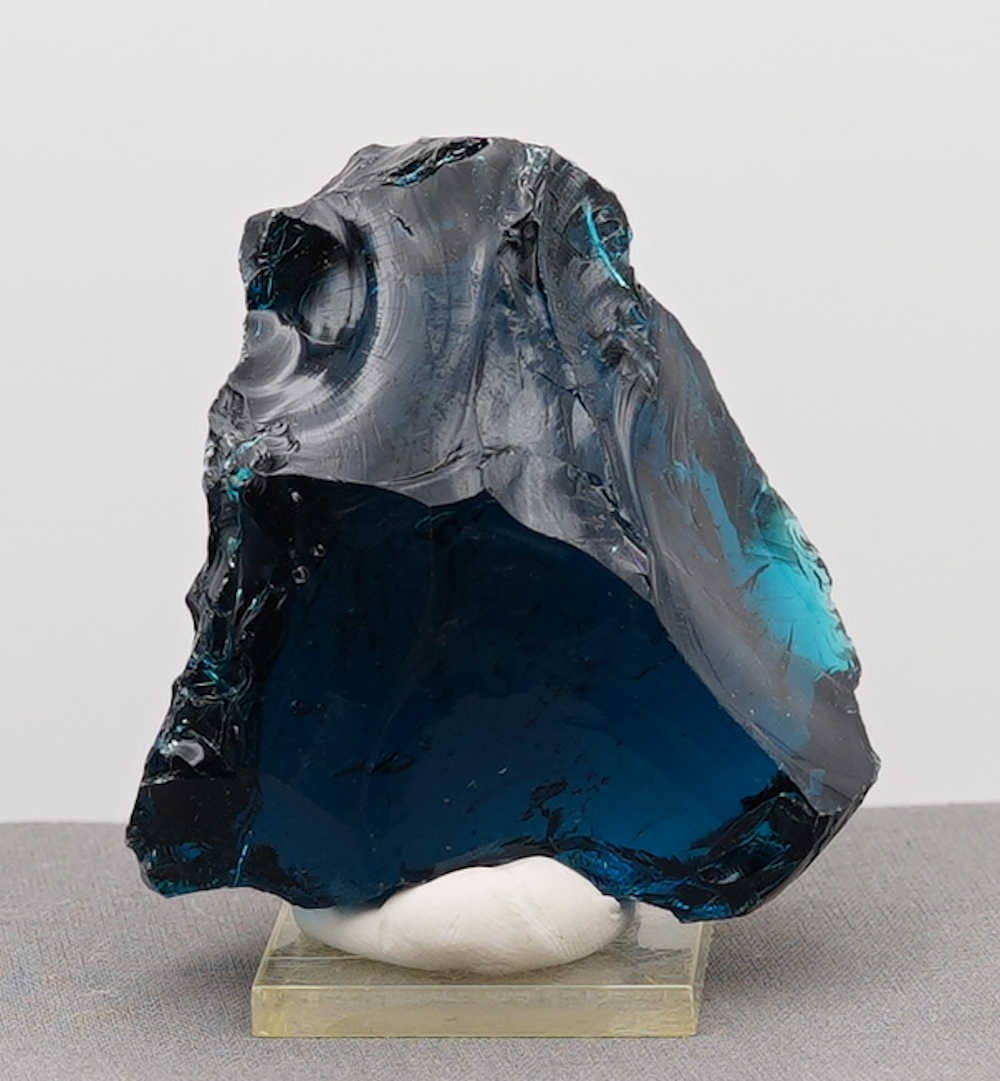 Rare Gem Elestial Starlight Sapphire "Heart" with bubbles Monatomic Andara Crystal 174.6 g. - Image 4