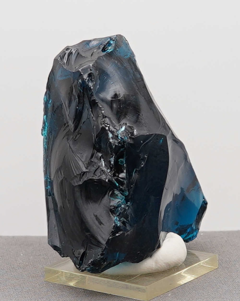 Rare Gem Elestial Starlight Sapphire "Heart" with bubbles Monatomic Andara Crystal 174.6 g. - Image 5
