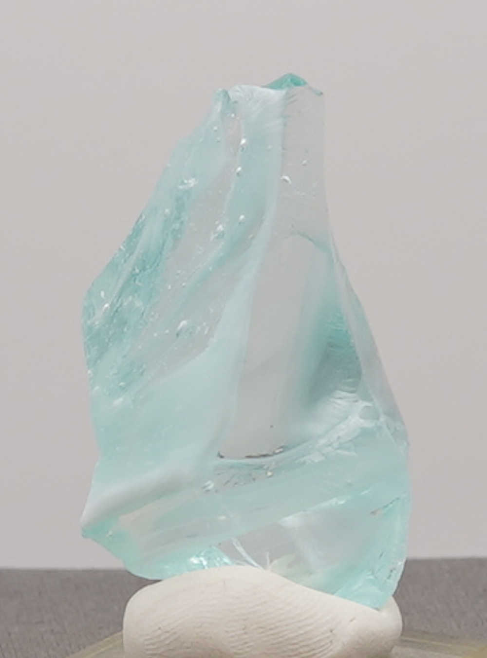 *Clearance Sale 30% Off!* Rare Gem Bicolor Angel Aura Bleu Topaz/Pastel Ice Monatomic Andara Crystal 31.9 g. - Image 7