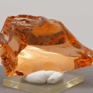 Gem Lemurian Etherium Gold with bubbles Monatomic Andara Crystal 62.7 g.
