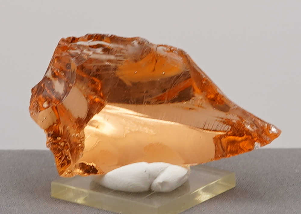 Gem Lemurian Etherium Gold with bubbles Monatomic Andara Crystal 62.7 g.