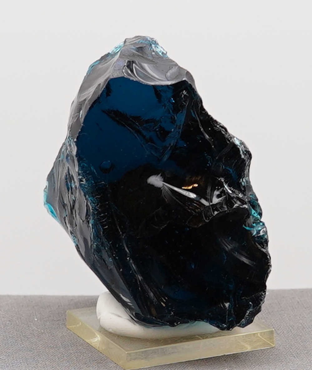 Rare Gem Elestial Starlight Sapphire "Heart" with bubbles Monatomic Andara Crystal 174.6 g. - Image 6
