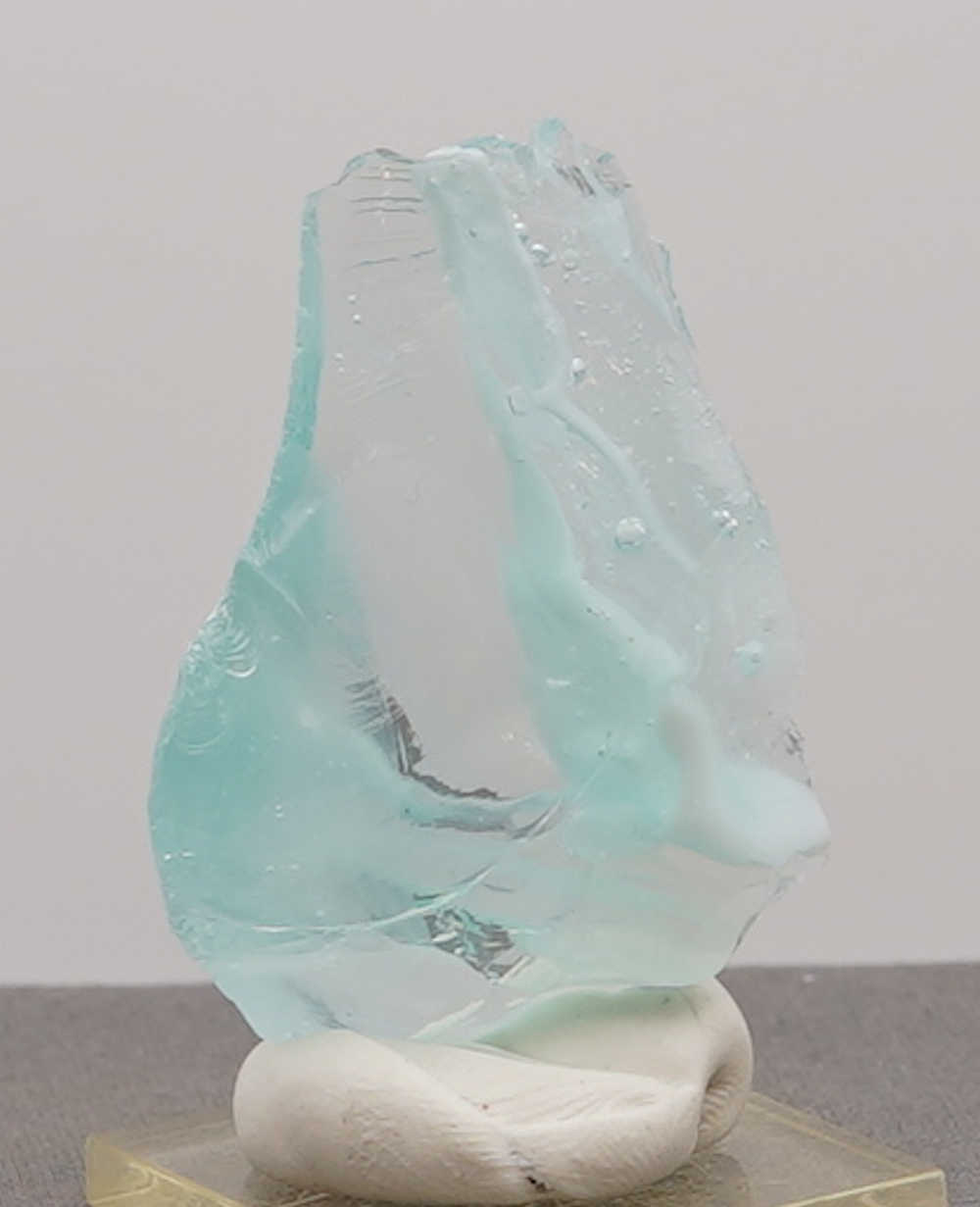 *Clearance Sale 30% Off!* Rare Gem Bicolor Angel Aura Bleu Topaz/Pastel Ice Monatomic Andara Crystal 31.9 g. - Image 9