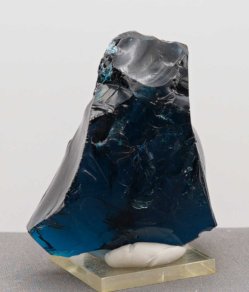 Rare Gem Elestial Starlight Sapphire "Heart" with bubbles Monatomic Andara Crystal 174.6 g. - Image 8