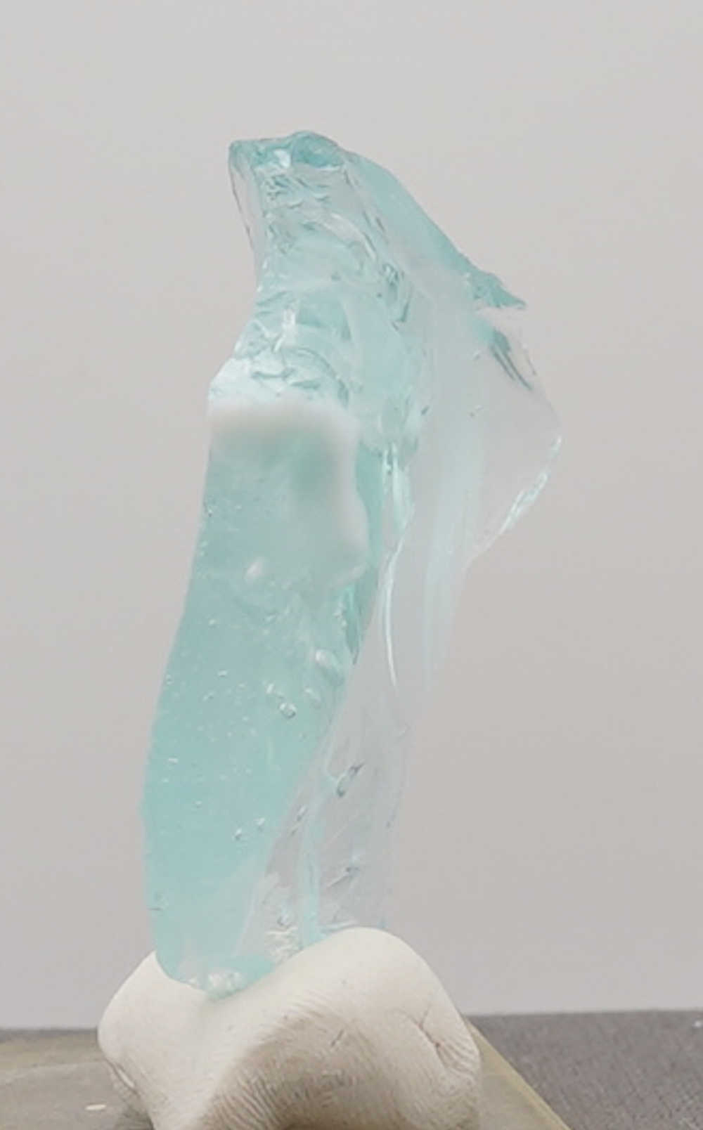 *Clearance Sale 30% Off!* Rare Gem Bicolor Angel Aura Bleu Topaz/Pastel Ice Monatomic Andara Crystal 31.9 g. - Image 10