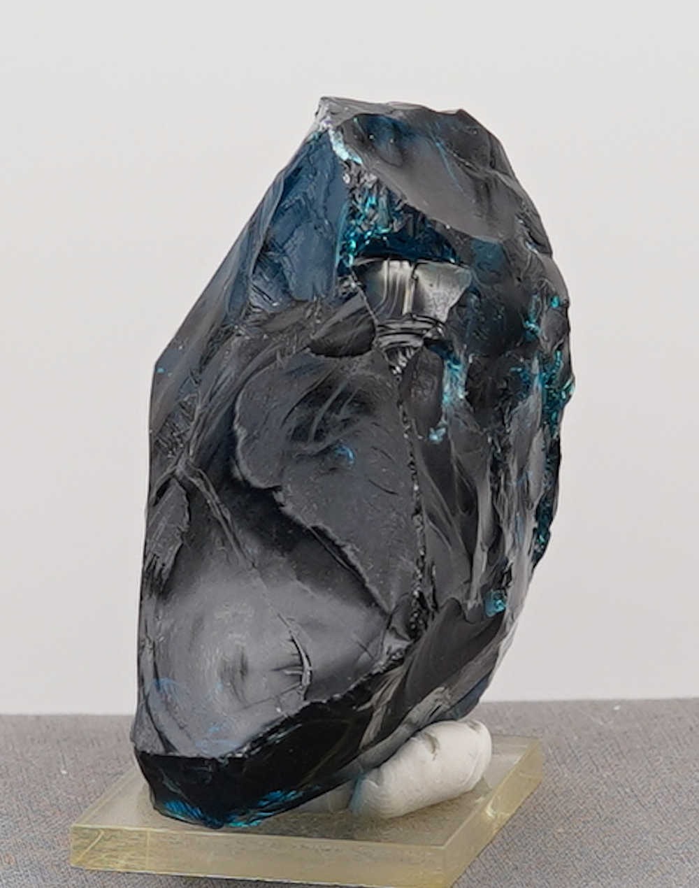 Rare Gem Elestial Starlight Sapphire "Heart" with bubbles Monatomic Andara Crystal 174.6 g. - Image 9