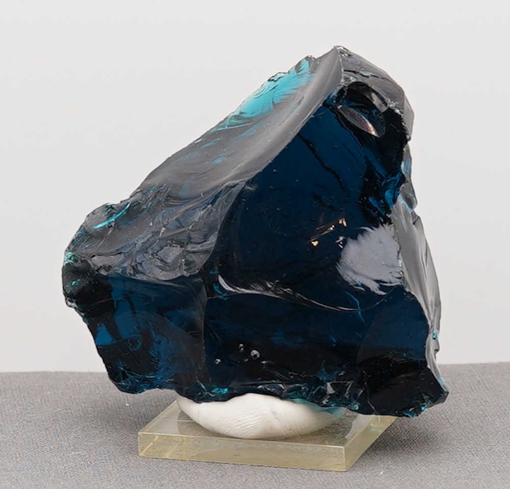 Rare Gem Elestial Starlight Sapphire "Heart" with bubbles Monatomic Andara Crystal 174.6 g. - Image 10