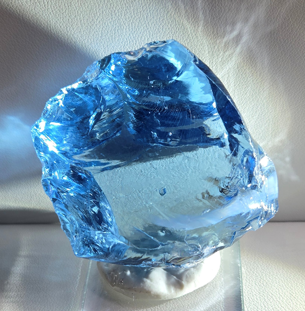 *Extremely Rare* Gem Banded Angel Aura Lady Nellie/Pastel Ice Monatomic Andara Crystal 81.8 g.