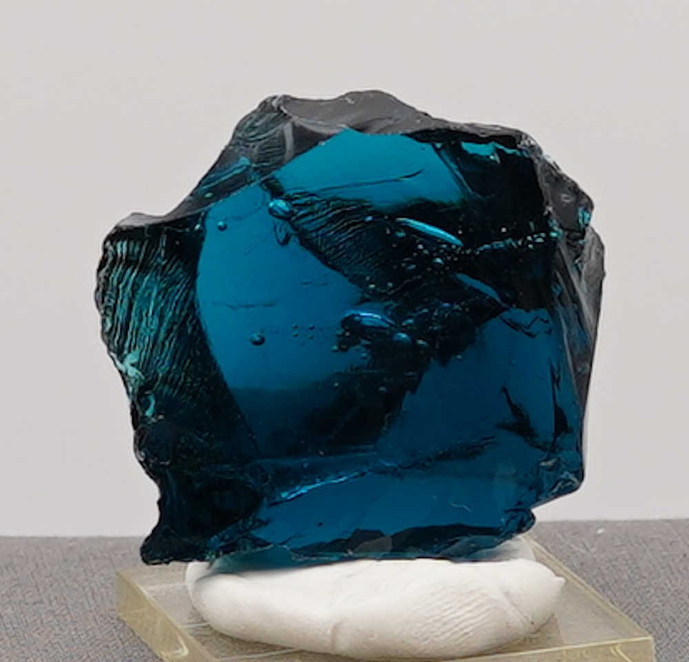 Rare Gem Elestial Starlight Sapphire with bubbles Monatomic Andara Crystal 49.0 g.