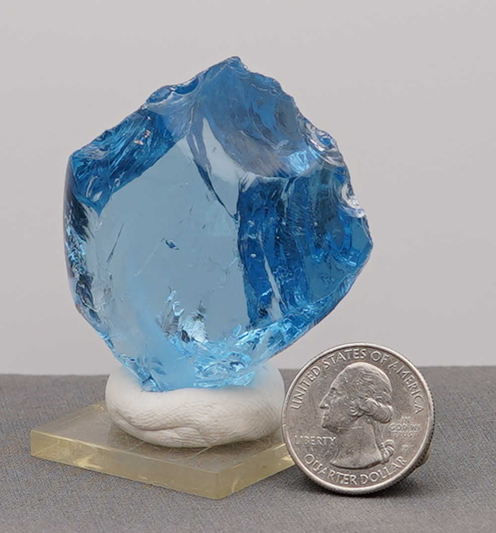 *Extremely Rare* Gem Banded Angel Aura Lady Nellie/Pastel Ice Monatomic Andara Crystal 81.8 g. - Image 11