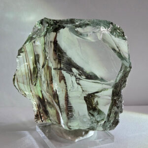 *Limited Time Special 20% Off!* *Extremely Rare* Gem Multi Celestial Gold/Earth Shaman/Celestial Gold Green "Heart" Monatomic Andara Crystal 175.0 g.