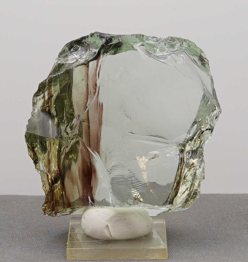 *Limited Time Special 20% Off!* *Extremely Rare* Gem Multi Celestial Gold/Earth Shaman/Celestial Gold Green "Heart" Monatomic Andara Crystal 175.0 g. - Image 4