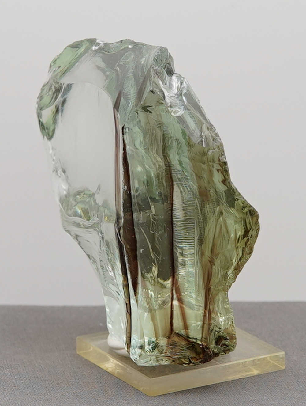 *Limited Time Special 20% Off!* *Extremely Rare* Gem Multi Celestial Gold/Earth Shaman/Celestial Gold Green "Heart" Monatomic Andara Crystal 175.0 g. - Image 6
