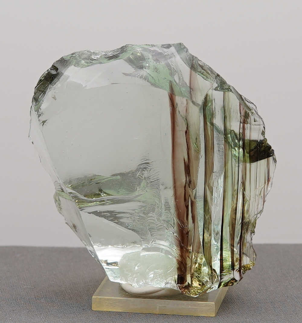 *Limited Time Special 20% Off!* *Extremely Rare* Gem Multi Celestial Gold/Earth Shaman/Celestial Gold Green "Heart" Monatomic Andara Crystal 175.0 g. - Image 7