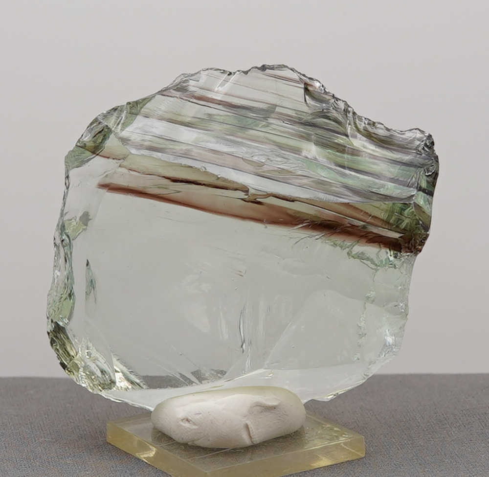 *Limited Time Special 20% Off!* *Extremely Rare* Gem Multi Celestial Gold/Earth Shaman/Celestial Gold Green "Heart" Monatomic Andara Crystal 175.0 g. - Image 8