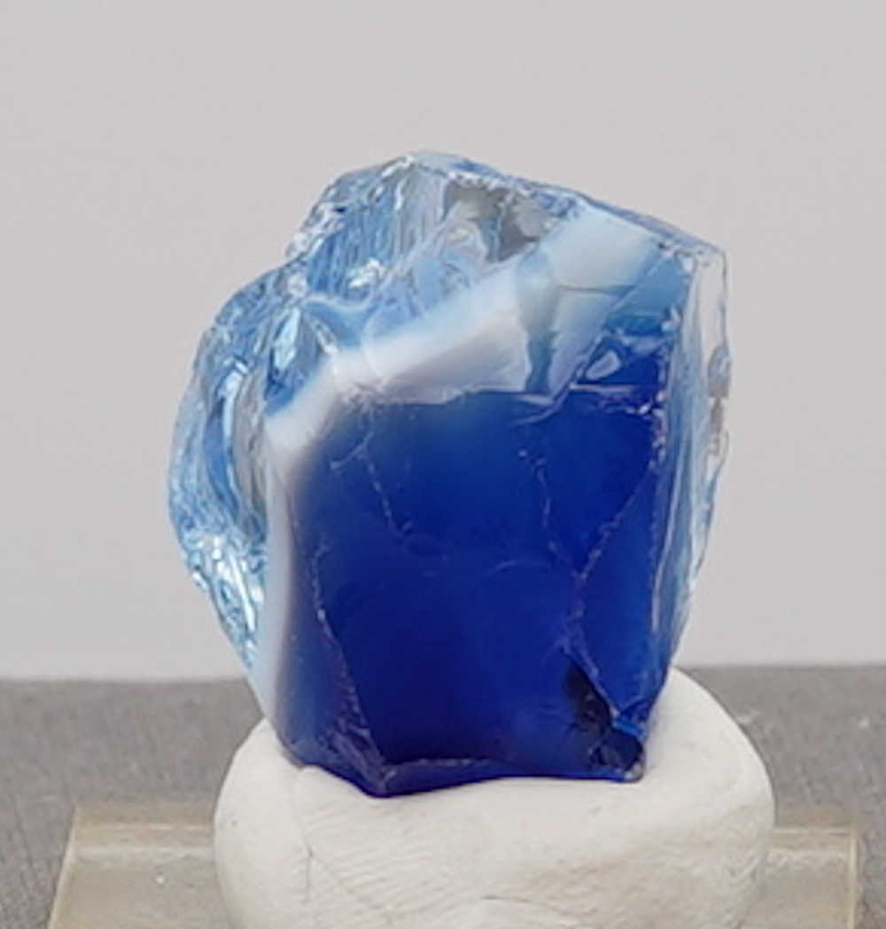 *Extremely Rare* Gem Banded Angel Aura Lady Nellie/Angel Aura Ice/Sapphire/Tanzanite/Pastel Ice Monatomic Andara Crystal 22.7 g. - Image 5