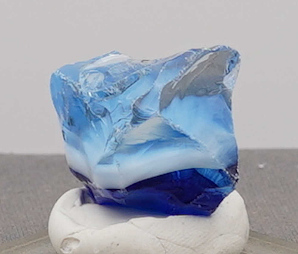 *Extremely Rare* Gem Banded Angel Aura Lady Nellie/Angel Aura Ice/Sapphire/Tanzanite/Pastel Ice Monatomic Andara Crystal 22.7 g. - Image 10