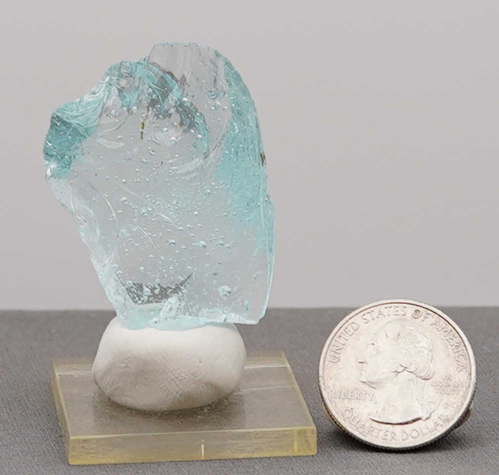 Rare Gem Aqua Serenity/Earth Shaman Sea Foam Monatomic Andara Crystal 25.5 g. - Image 10