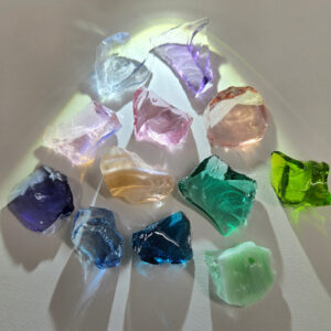 Gem 12 Piece Pendant Set Monatomic Andara Crystal 66.7 g.