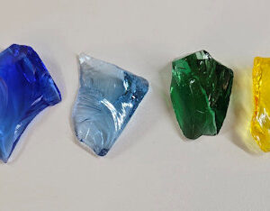 Gem 9 Piece Chakra Set Monatomic Andara Crystal 31.5 g.