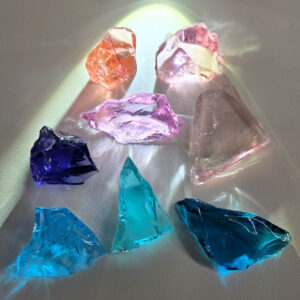 Rare Gem 8 Piece "Empowerment" Set Monatomic Andara Crystal 45.2 g.
