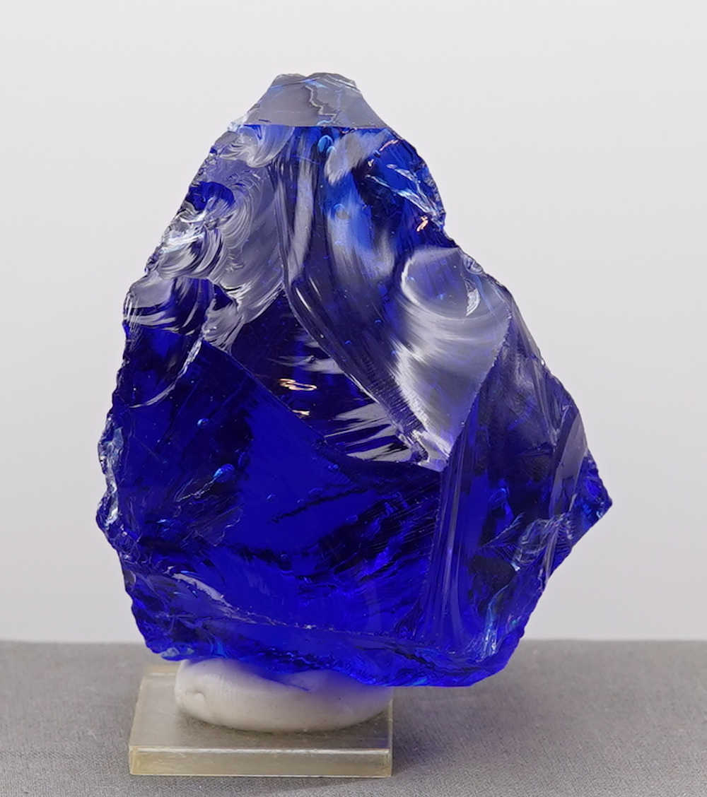 *Limited Time Special 30% Off!* Gem Tanzanite Fire "Heart" Monatomic Andara Crystal 356.3 g.