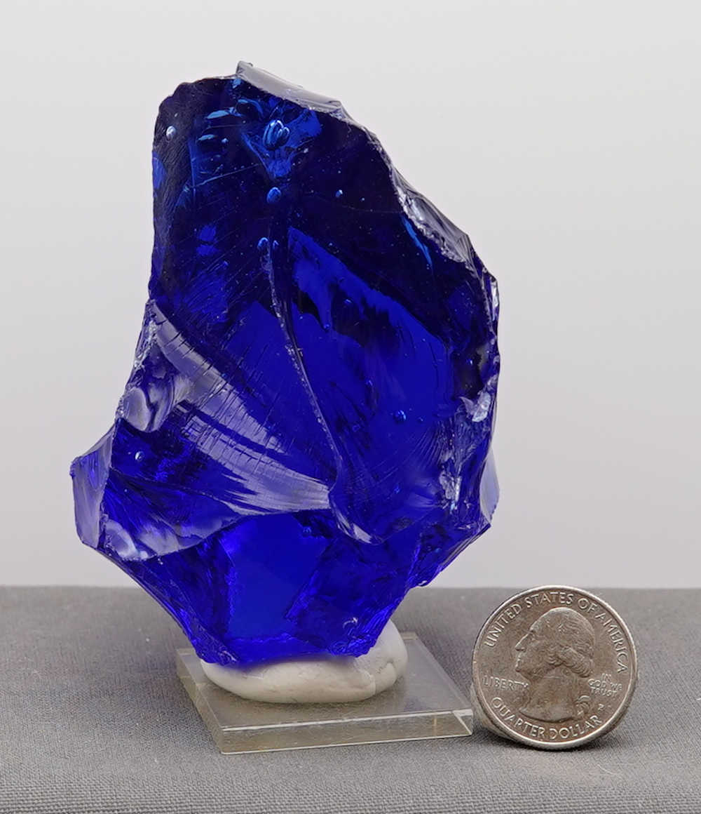 *Limited Time Special 30% Off!* Gem Tanzanite Fire "Heart" Monatomic Andara Crystal 356.3 g. - Image 12