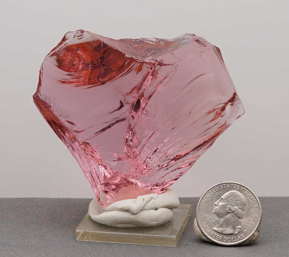 *Limited Time Special 30% Off!* Rare Gem Rose Gold Monatomic Andara Crystal 155.0 g. - Image 11