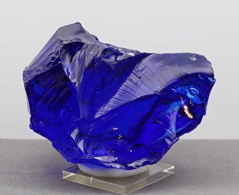 *Limited Time Special 30% Off!* Gem Tanzanite Fire "Heart" Monatomic Andara Crystal 356.3 g. - Image 9