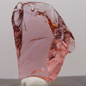 *Limited Time Special 30% Off!* Rare Gem Rose Gold with bubbles Monatomic Andara Crystal 142.0 g.