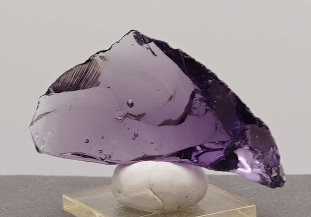 Gem Sovereign Amethyst with bubbles Monatomic Andara Crystal 34.6 g.