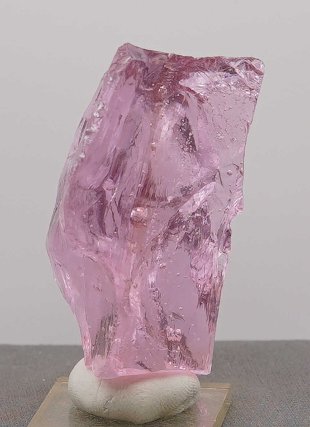 *Extremely Rare* Gem Rose de France with Sea Foam "Heart" Monatomic Andara Crystal 142.5 g. - Image 4