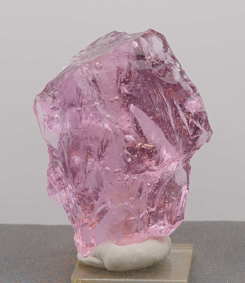 *Extremely Rare* Gem Rose de France with Sea Foam "Heart" Monatomic Andara Crystal 142.5 g. - Image 6