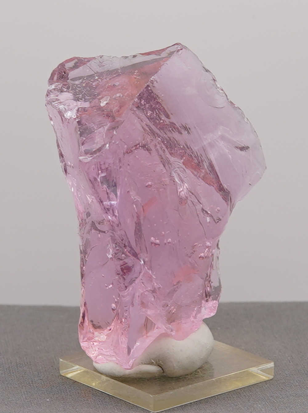 *Extremely Rare* Gem Rose de France with Sea Foam "Heart" Monatomic Andara Crystal 142.5 g. - Image 7