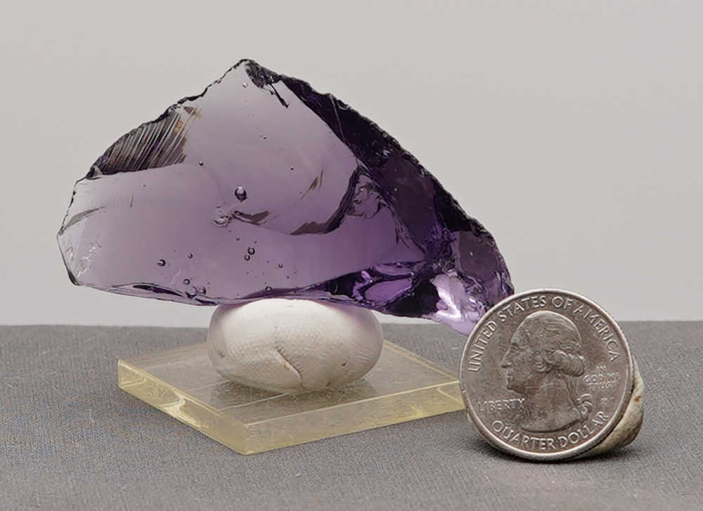 Gem Sovereign Amethyst with bubbles Monatomic Andara Crystal 34.6 g. - Image 10