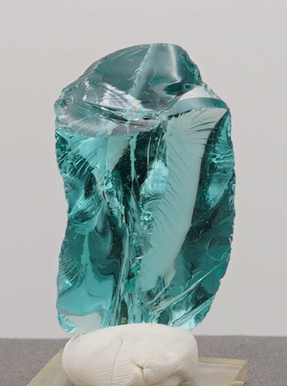 Rare Gem Bicolor Inanna's Wisdom/Earth Shaman Monatomic Andara Crystal 41.8 g.