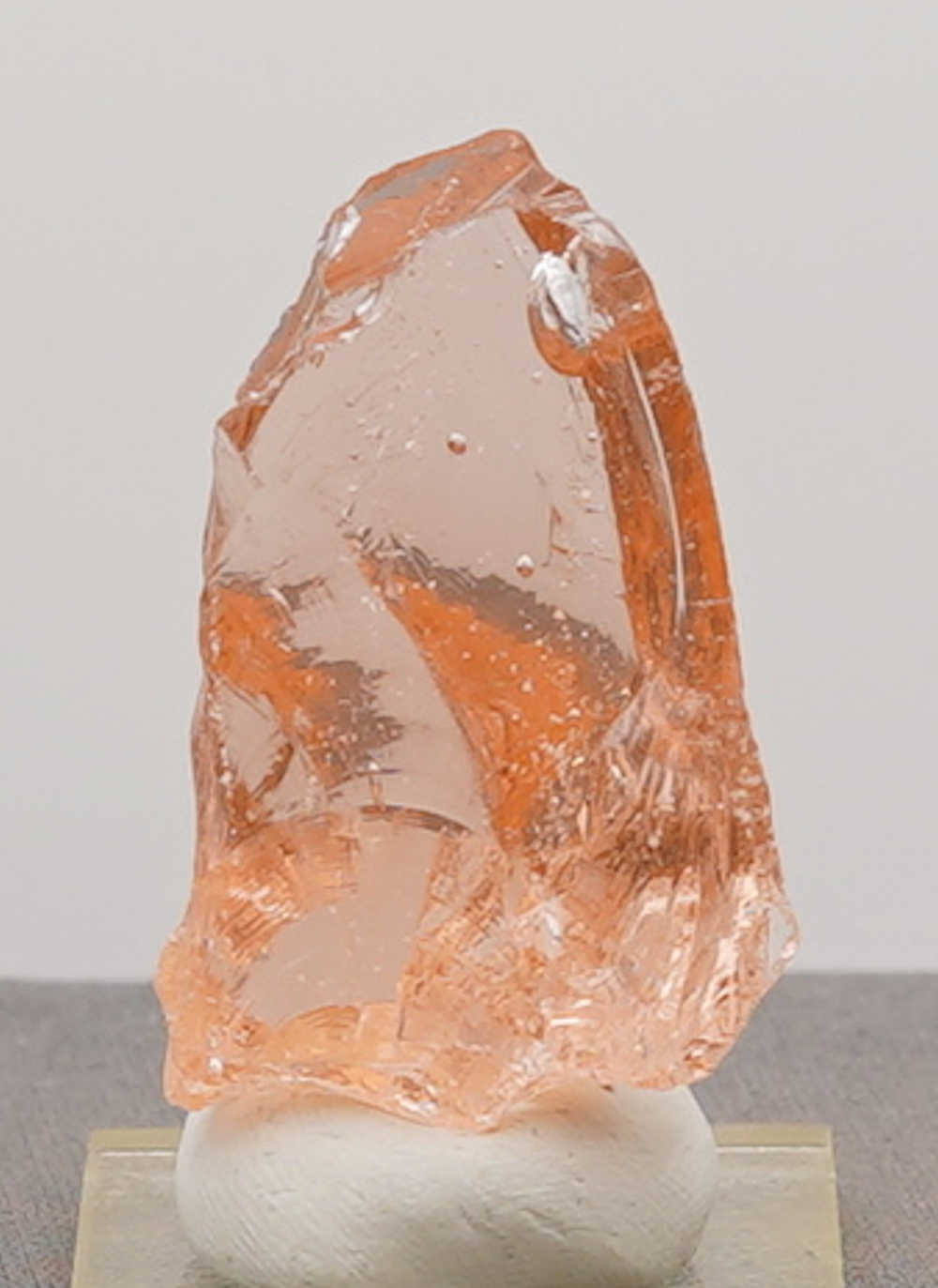 *One of a Kind* Gem Padparadscha Sea Foam Monatomic Andara Crystal 36.6 g.