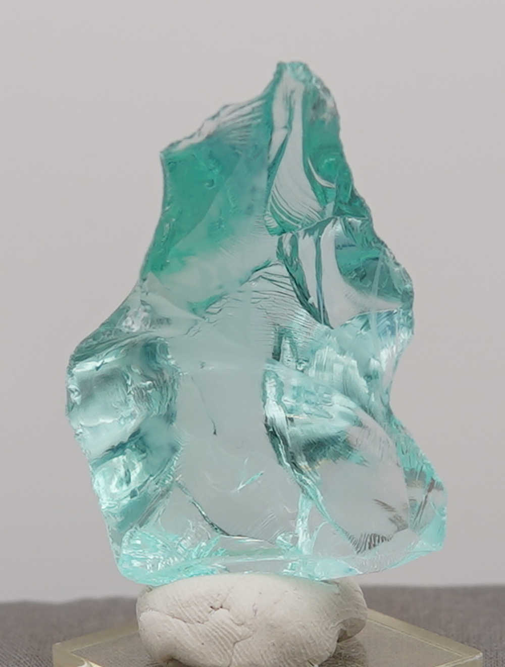 *Clearance Sale 30% Off!* Rare Gem Angel Aura Bleu Topaz Monatomic Andara Crystal 50.0 g. - Image 3