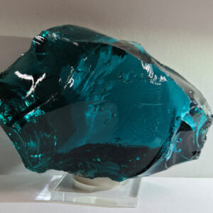 *New One of a Kind* Orion's Grace "Heart" with bubbles Monatomic Andara Crystal 281.4 g.