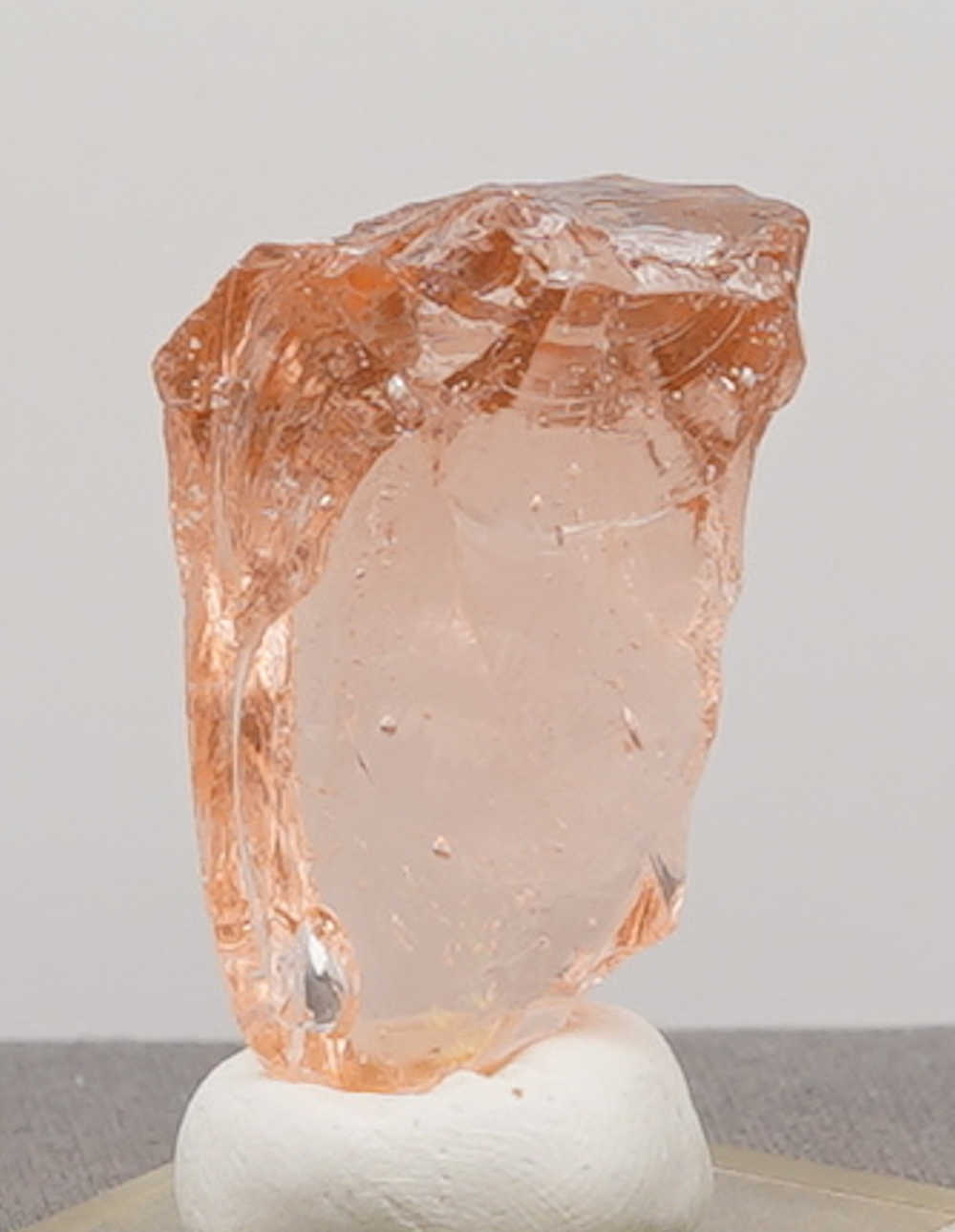 *One of a Kind* Gem Padparadscha Sea Foam Monatomic Andara Crystal 36.6 g. - Image 6