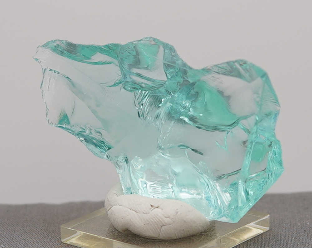 *Clearance Sale 30% Off!* Rare Gem Angel Aura Bleu Topaz Monatomic Andara Crystal 50.0 g. - Image 7