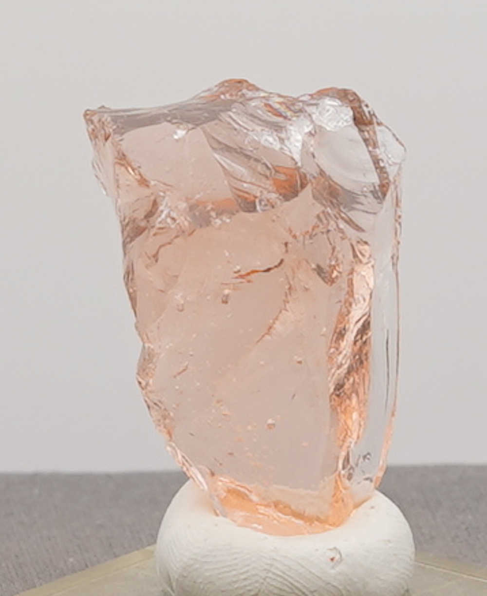 *One of a Kind* Gem Padparadscha Sea Foam Monatomic Andara Crystal 36.6 g. - Image 8