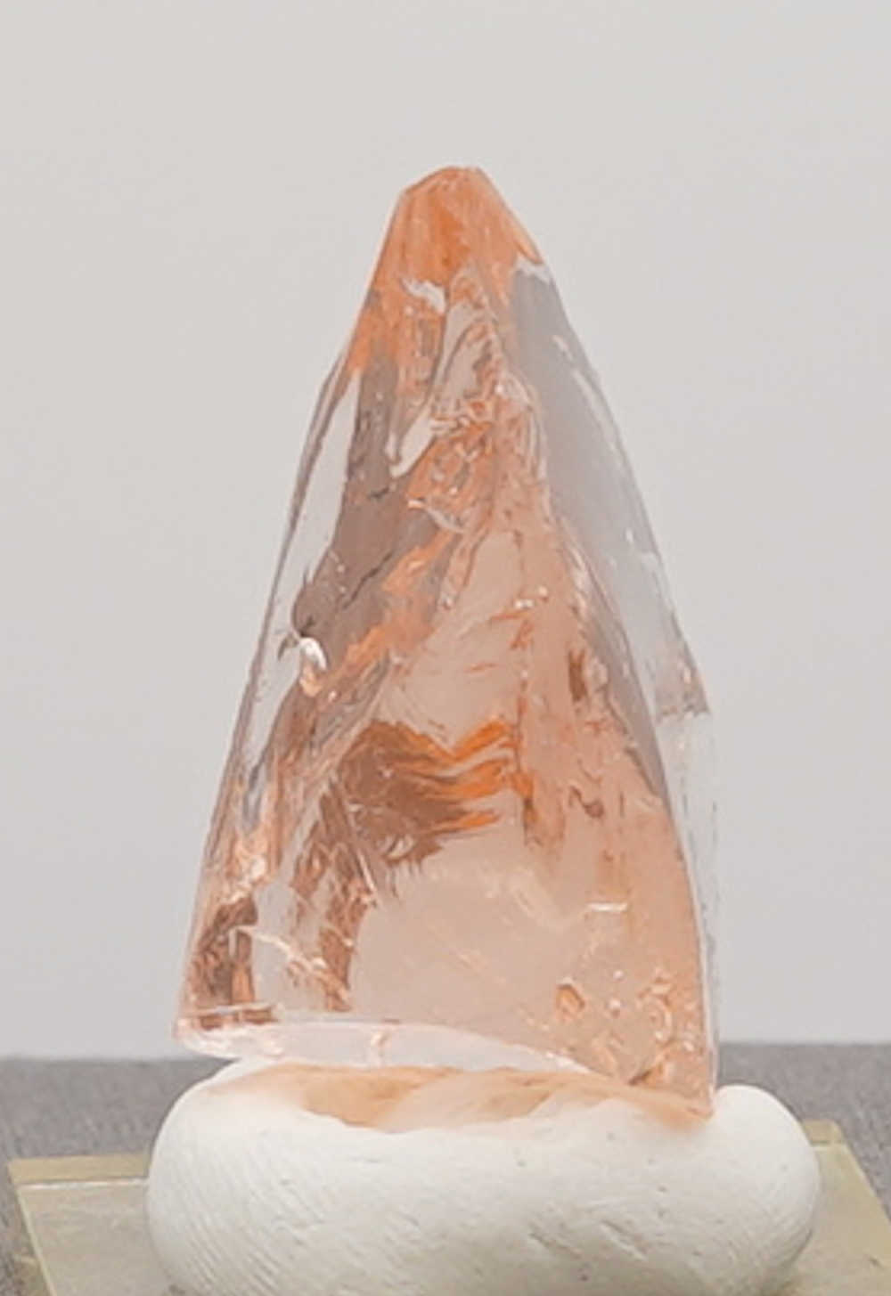 *One of a Kind* Gem Padparadscha Sea Foam Monatomic Andara Crystal 24.2 g. - Image 3