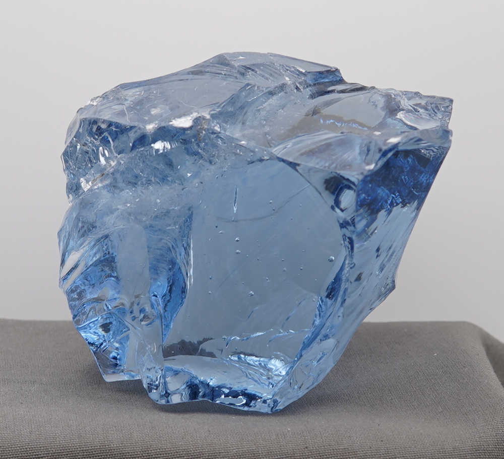 *Limited Time Special 20% Off!* Gem Lady Nellie "Heart" with bubbles Monatomic Andara Crystal 858.0 g. - Image 3